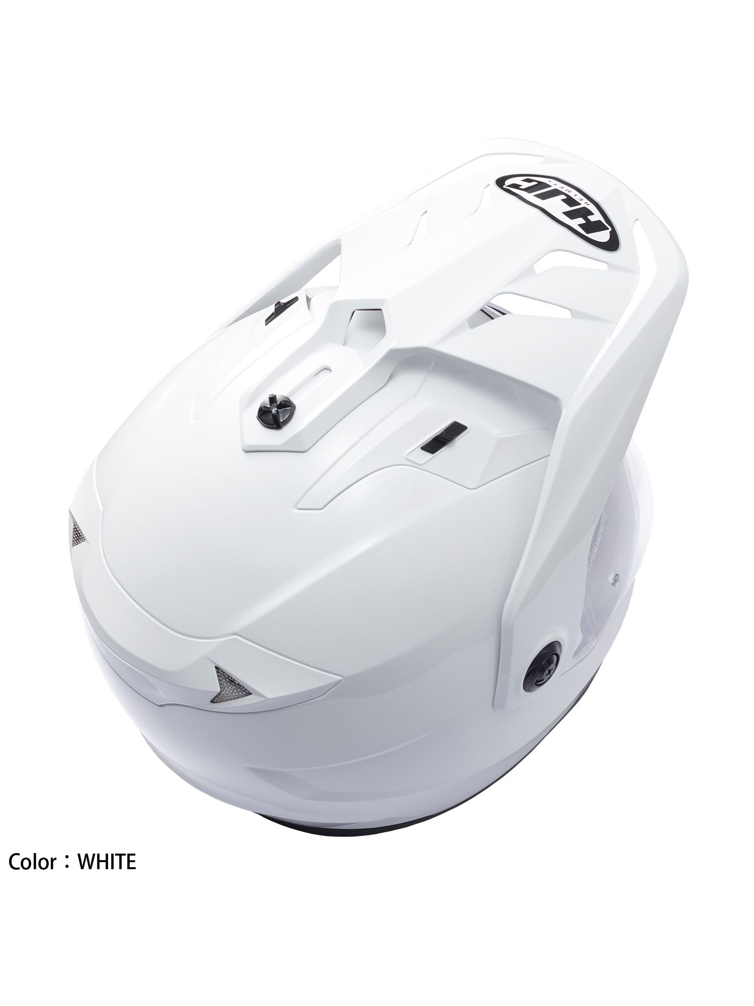 オフロードヘルメット DS-X1 ソリッド セミフラットブラック Mサイズ HJH133 HJC