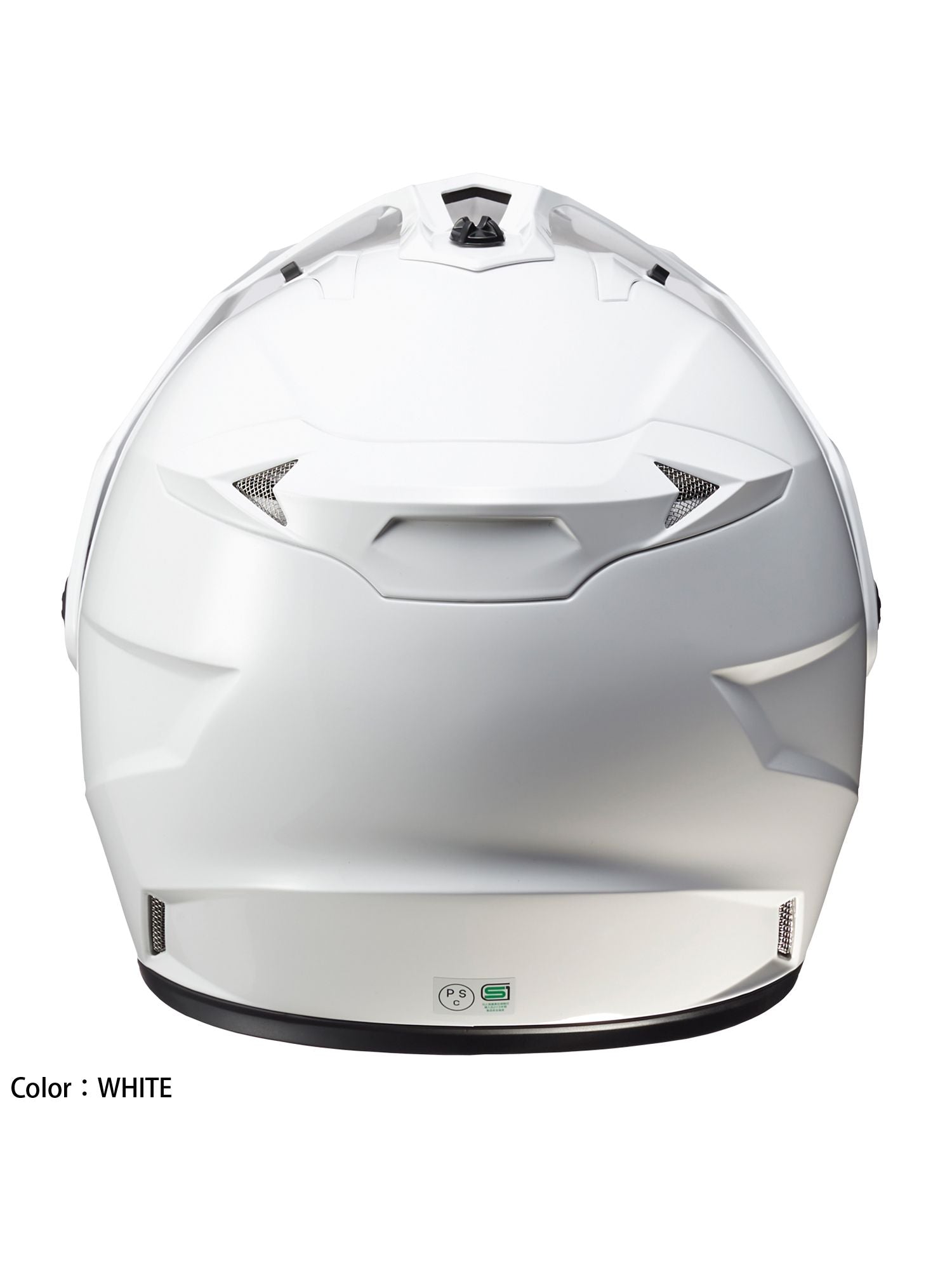 取寄 オフロードヘルメット DS-X1 ソリッド ホワイト XLサイズ HJH133 HJC