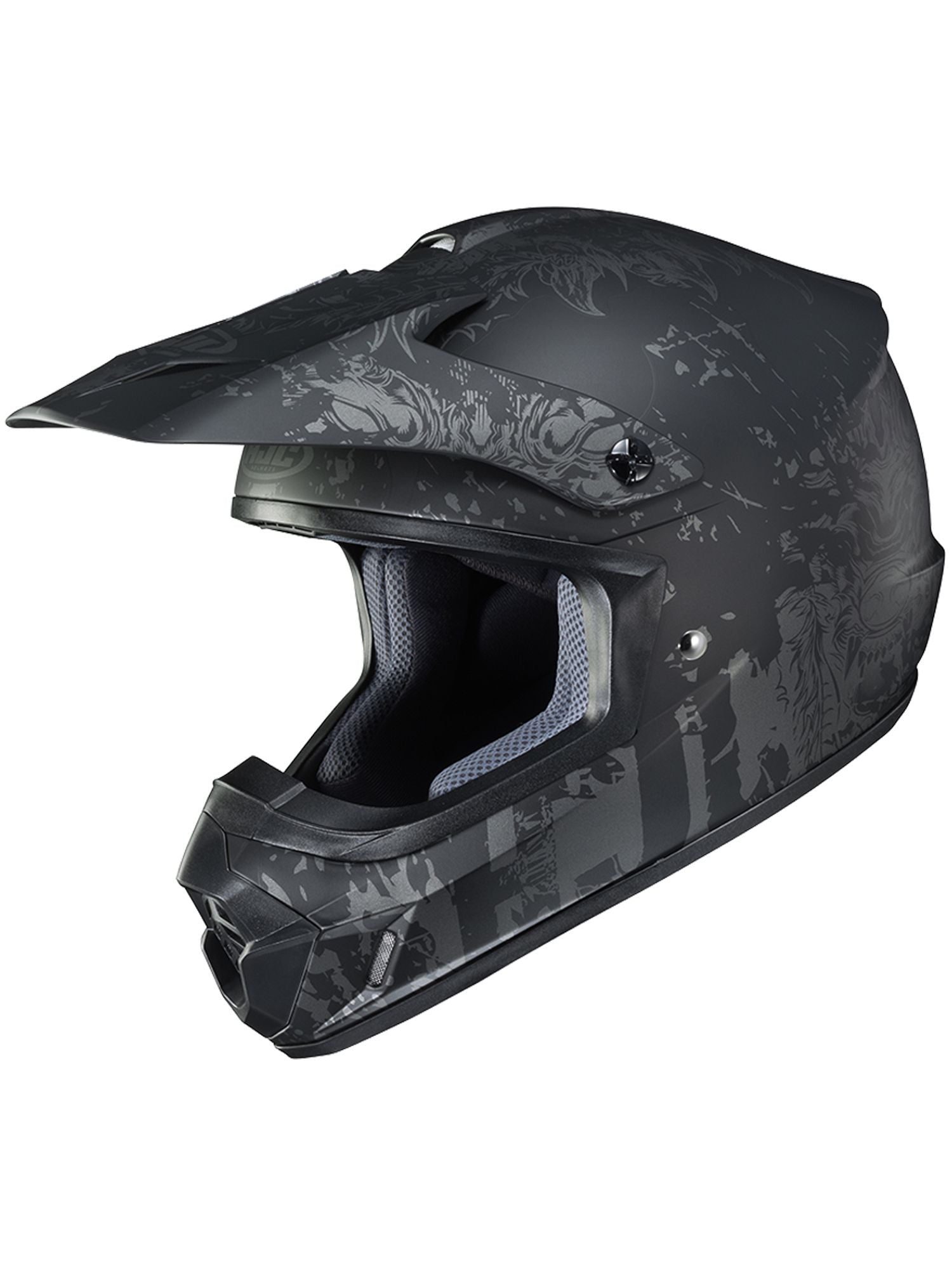 取寄 オフロードヘルメット CS-MXⅡ クリーパー ブラック(MC5SF) Lサイズ HJH213 HJC