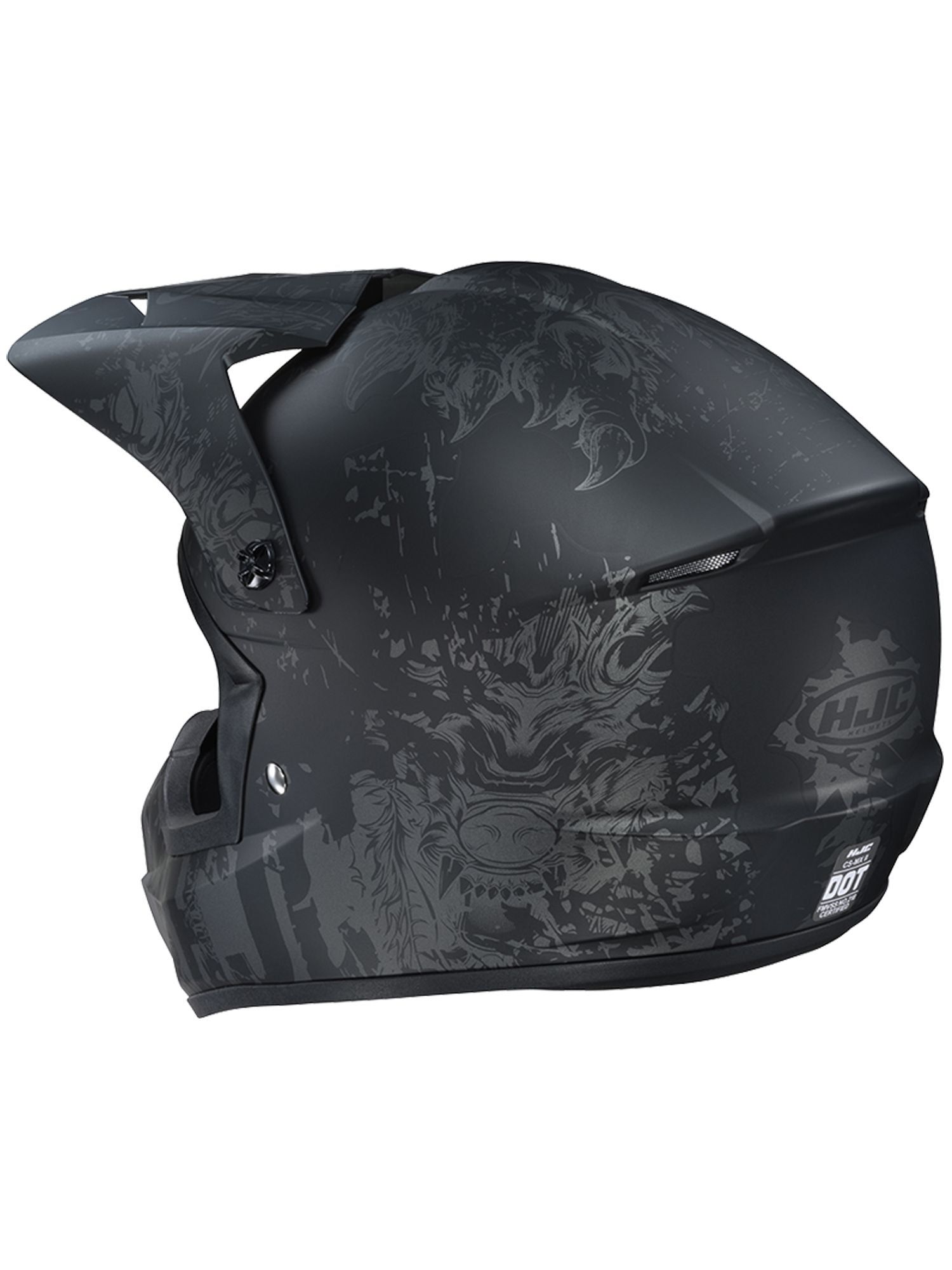 オフロードヘルメット CS-MXⅡ クリーパー ブラック(MC5SF) Sサイズ HJH213 HJC