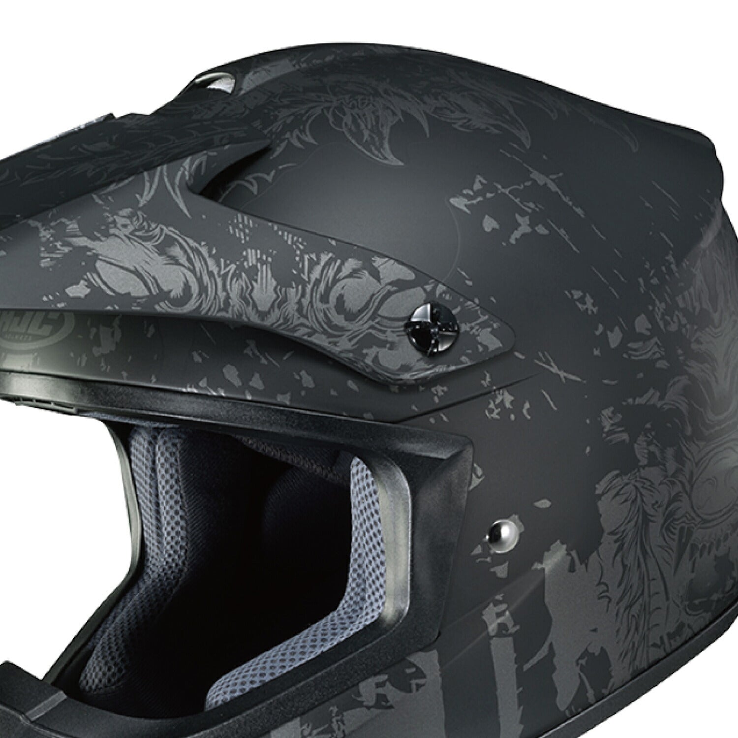 取寄 オフロードヘルメット CS-MXⅡ クリーパー ブラック(MC5SF) Mサイズ HJH213 HJC