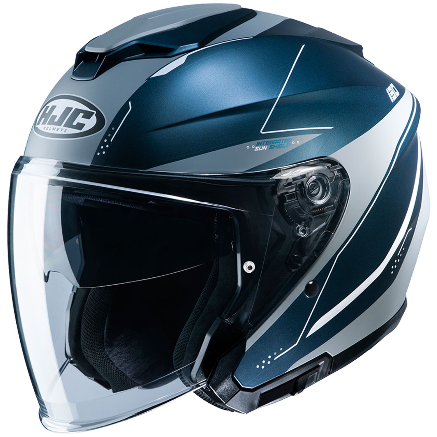 タ*リ様 HJC i30 ヘルメット グレー/ネービー HJC エイチジェイシー i30 Helmet ジェットヘルメット オープン