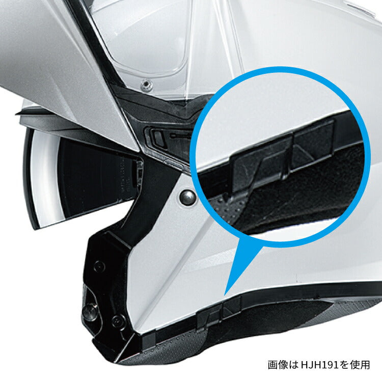 取寄 システムヘルメット i90 アヴェンタ ブラック/ホワイト(MC1) Sサイズ HJH222 HJC