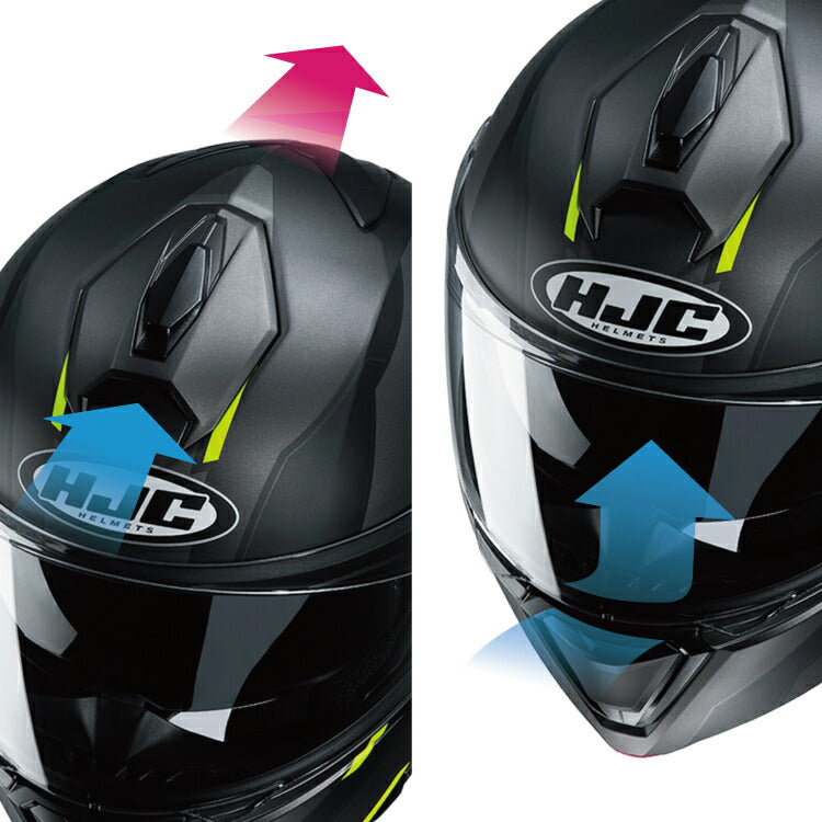 システムヘルメット i90 アヴェンタ ブラック/ホワイト(MC1) Sサイズ HJH222 HJC