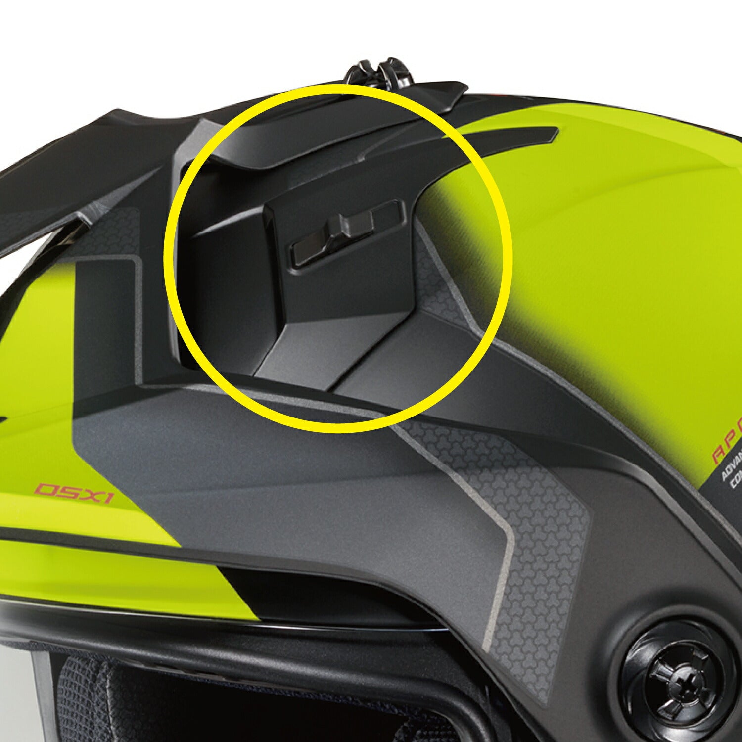 オフロードヘルメット DS-X1 シナジー イエロー(MC3HSF) XLサイズ HJH230 HJC