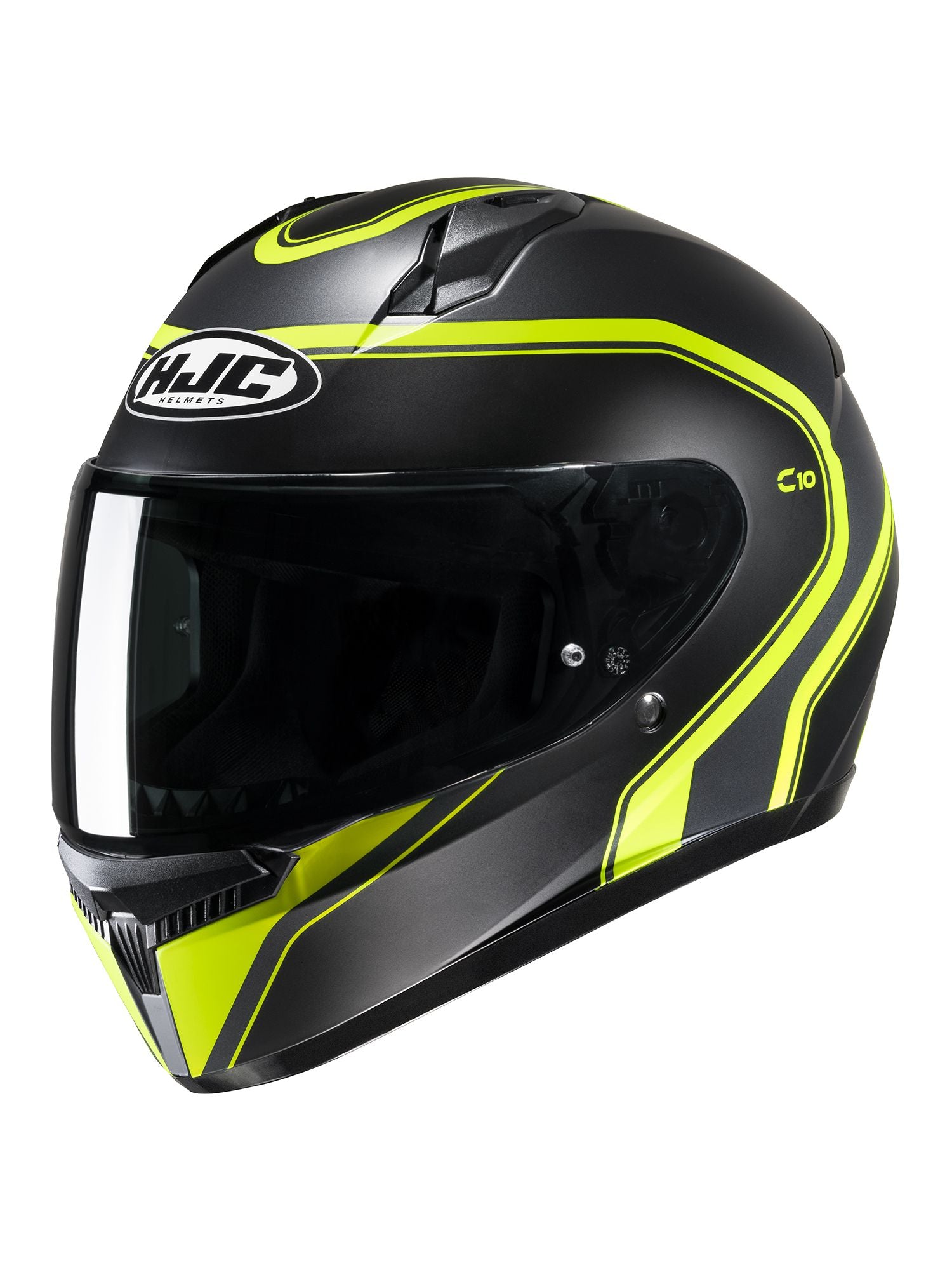 取寄 フルフェイスヘルメット C10 エリー イエロー(MC3HSF) Mサイズ HJH235 HJC