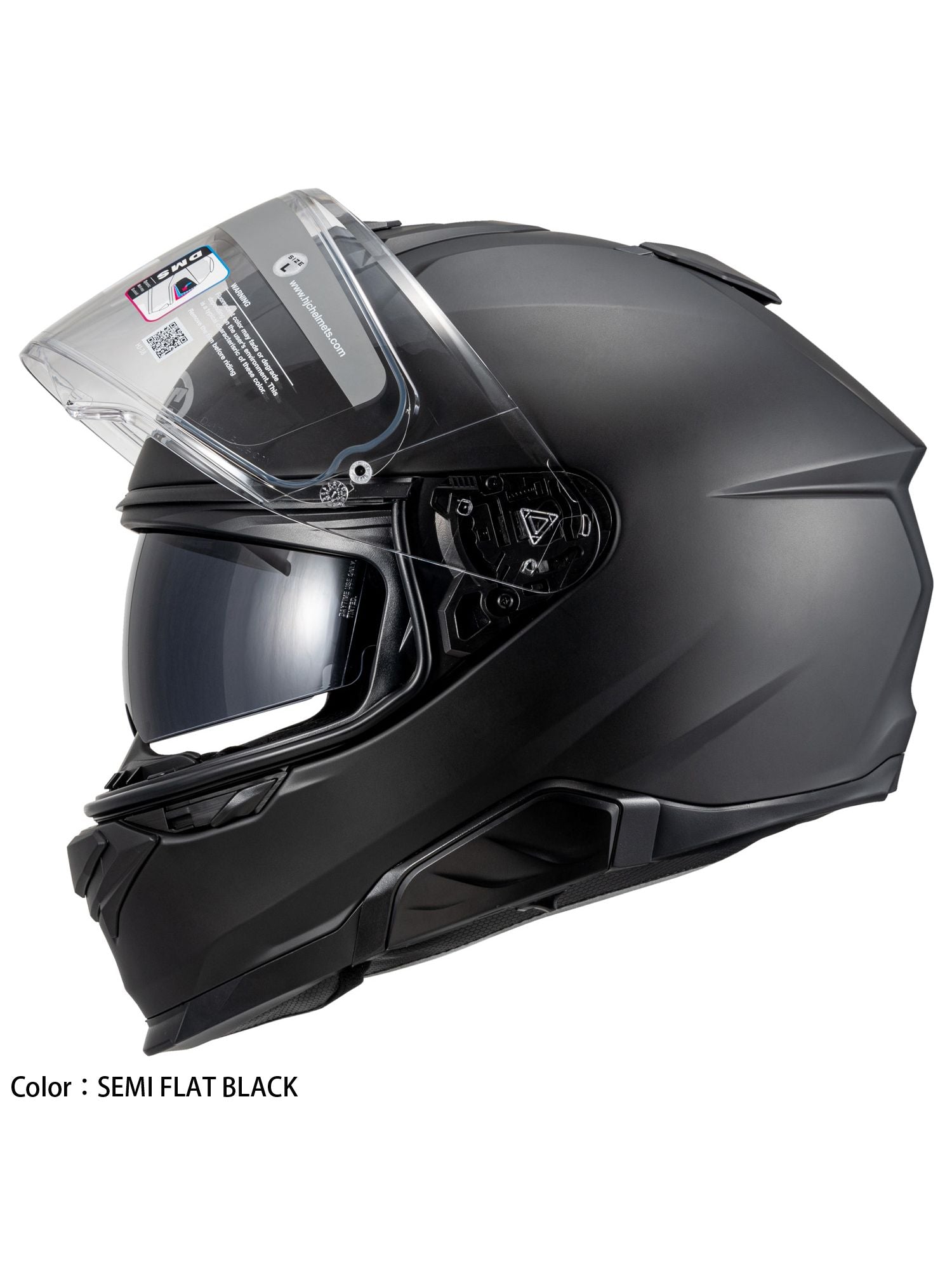 取寄 フルフェイスヘルメット i71 ソリッド セミフラットブラック XLサイズ HJH247 HJC