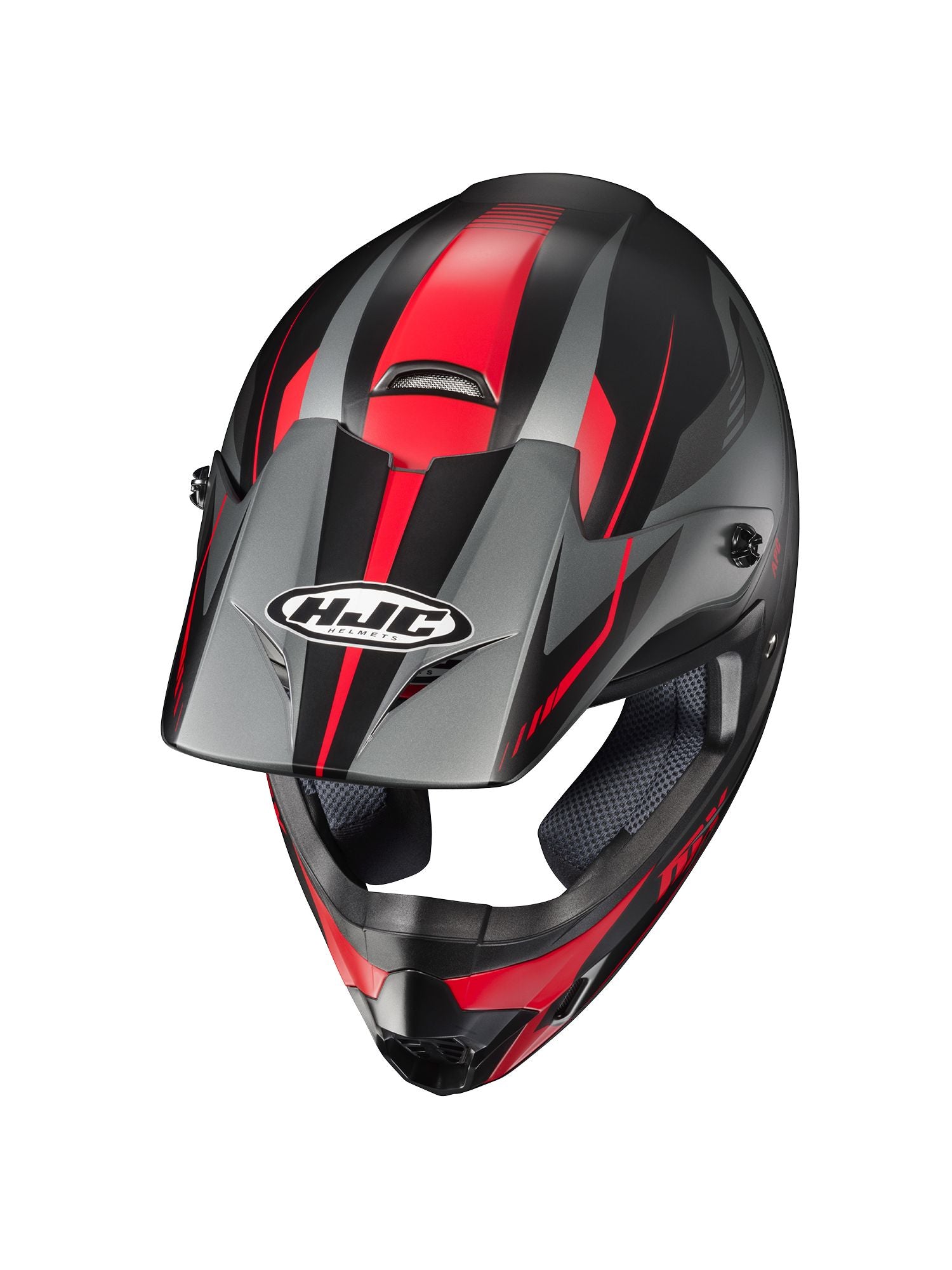 取寄 オフロードヘルメット CS-MXⅡ ドリフト ブルー/イエローFLUO(MC3HSF) Sサイズ HJH250 HJC