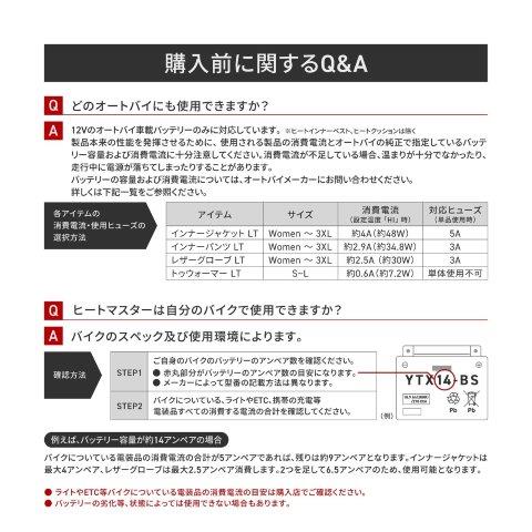 取寄 12V ヒートグローブ タイプ1 ウィメンズサイズ 5100137 ヒートマスターLT