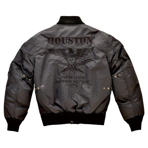 MA-1 モーターサイクルジャケット ネイビー Lサイズ HTVA2211W ヒューストン