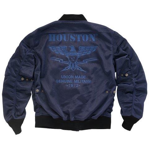 MA-1 メッシュモーターサイクルジャケット ガンメタ 4XL HTVA2311S ヒューストン