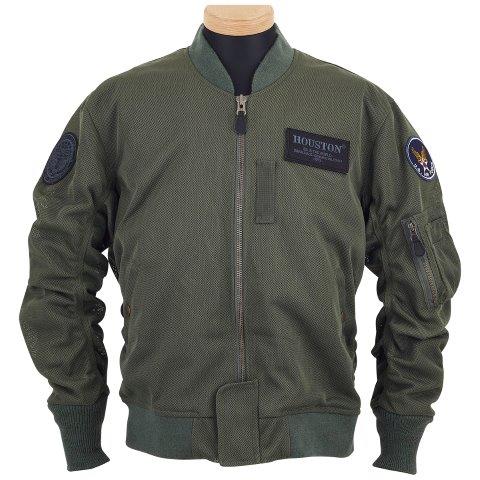 MA-1 ドラゴンモーターサイクルジャケット カーキ 4XL HTVA2414S ヒューストン