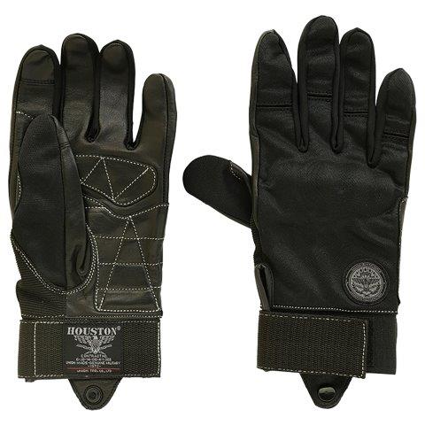 メッシュ/レザー グローブ ブラック 2XL HTVG2312S ヒューストン