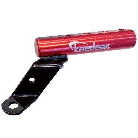 取寄 2ピース アルミ製クランプバー (RED) KDR-H3-2 カエディア