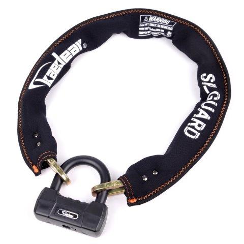取寄 SP-GUARD パッドロック&チェーン 1000mm KDR-LK2S カエディア