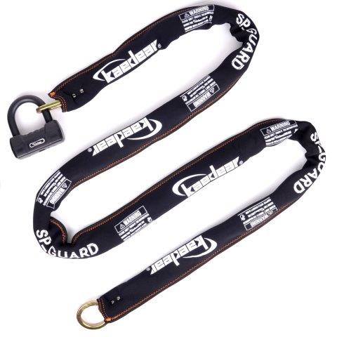 取寄 SP-GUARD パッドロック&チェーン 2500mm KDR-LK2S カエディア