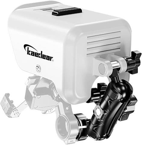 サンバイザー セパレートタイプ ホワイト KDR-V1-M カエディア