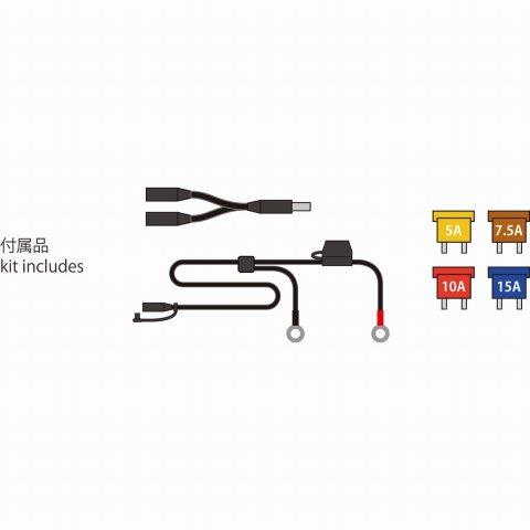 EK-107 エレクトリックインナーパンツ 12V ブラック 3XLサイズ 08-107 コミネ