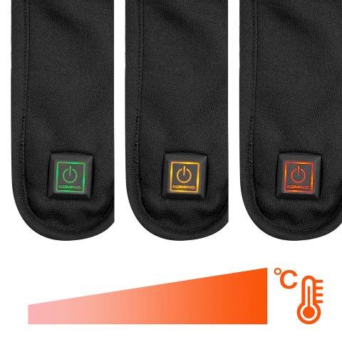 取寄 EK-108 エレクトリックインナーハイブリッドベスト(USB/7.4V) ブラック Lサイズ 08-108 コミネ