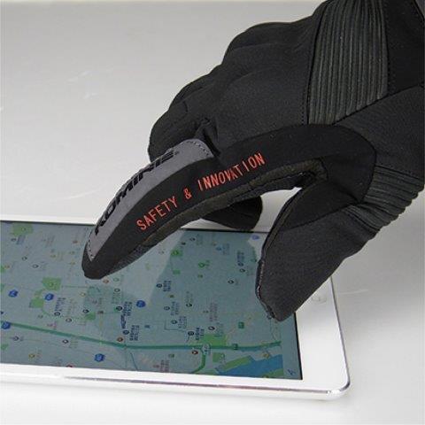 取寄 GK-804 エレクトリックヒートグローブ-カシウス ブラック XSサイズ 06-804 コミネ