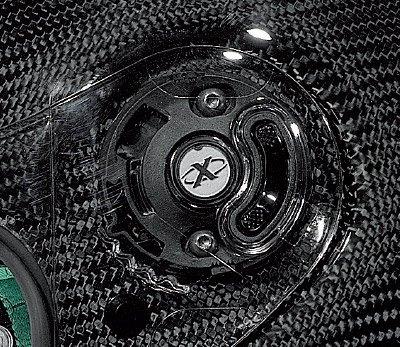 X803UC NUANCE CARBON RED/5 Lサイズ 99130 ノーラン