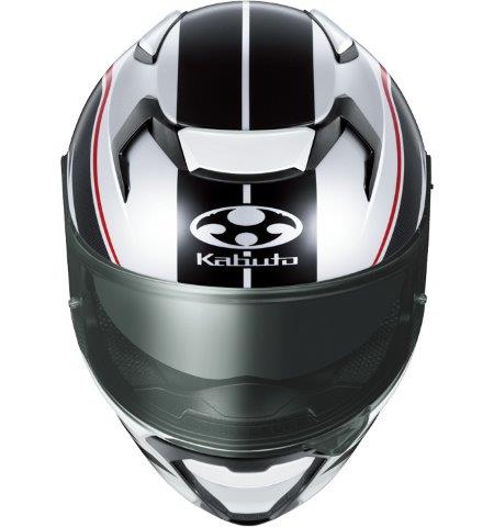 OGK KABUTO カムイ・5 トルザ/KAMUI-5 TORZA フラットブラックレッド S(55-56)サイズ