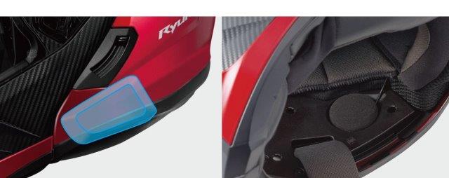 取寄 RYUKI/リュウキ システムヘルメット ホワイトメタリック XLサイズ OGK KABUTO