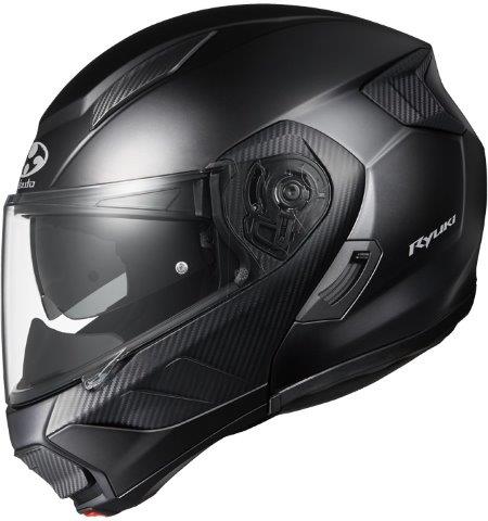 取寄 RYUKI/リュウキ システムヘルメット フラットブラック Mサイズ 