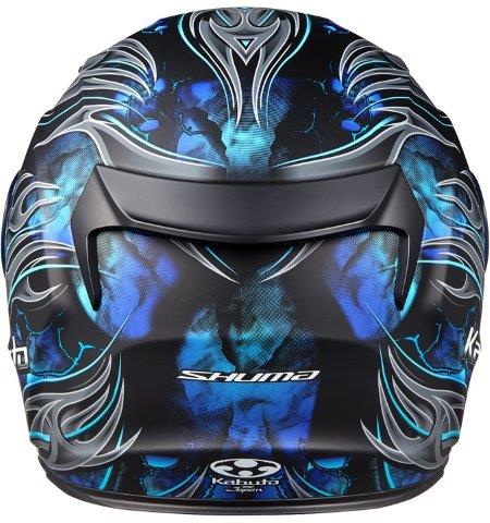 シューマ フレイム フラットブラックレッド Sサイズ SHUMA FLAME OGK KABUTO