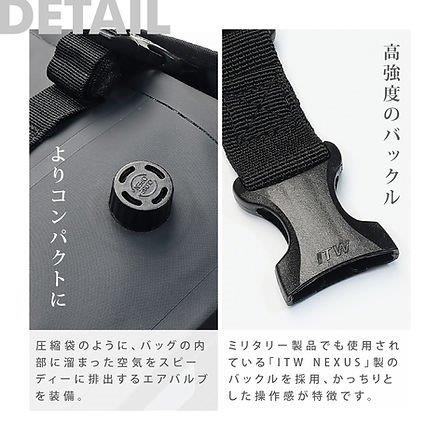 ユニバーサル 40L テールバッグ ブラック DB-301 オサドライパック