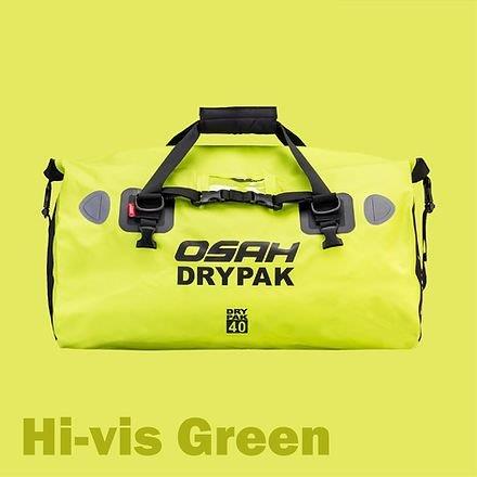 ユニバーサル 40L ドリフトダッフルバッグ ハイビズグリーン DB-400 オサドライパック