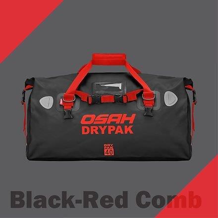 ユニバーサル 40L ドリフトダッフルバッグ ブラック/レッド DB-400 オサドライパック