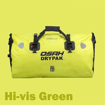 取寄 ユニバーサル 60L ドリフトダッフルバッグ ハイビズグリーン DB-600 オサドライパック