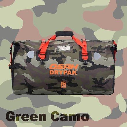 ユニバーサル 60L ドリフトダッフルバッグ グリーンカモ DB-600 オサドライパック