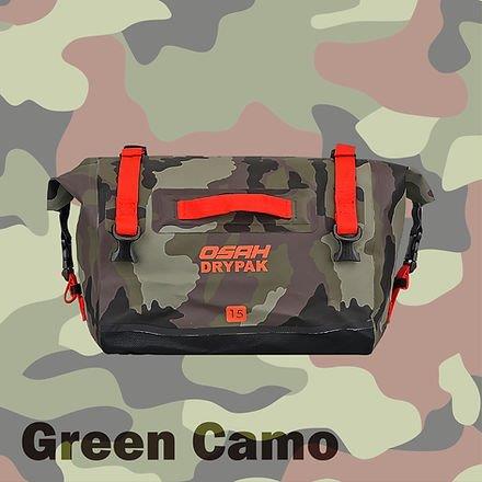 取寄 15L メッセンジャーバッグ グリーンカモ GBM-200 オサドライパック