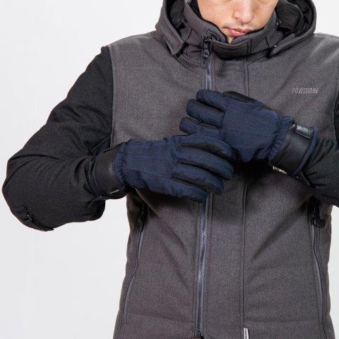 アーバンスタイルウインターグローブ ヘリンボーングレー Lサイズ PG-24251 パワーエイジ
