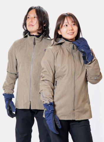 取寄 ウォーターレジストオルウェイズパーカー グレー WM(レディースM)サイズ PJ-23301 パワーエイジ