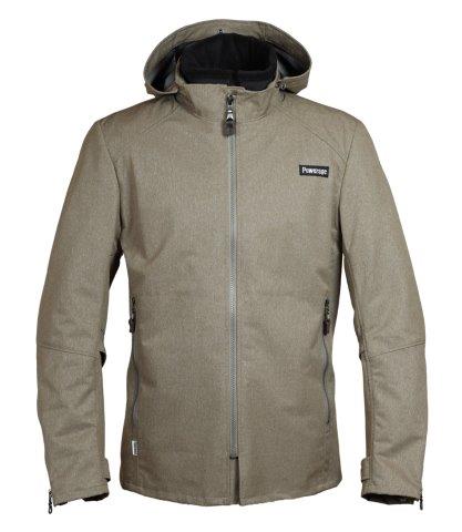 取寄 ウォーターレジストオルウェイズパーカー ベージュ Mサイズ PJ-23301 パワーエイジ