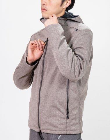 取寄 イージーライドウォームパーカー ブラウン XLサイズ PJ-24208 パワーエイジ