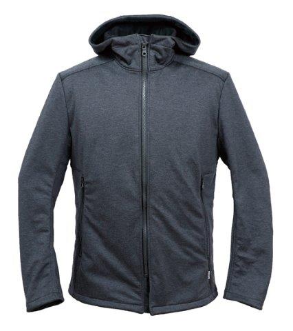 取寄 イージーライドウォームパーカー ブラック XLサイズ PJ-24208 パワーエイジ