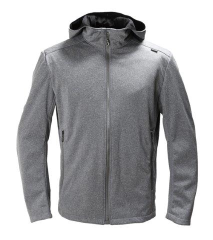 取寄 イージーライドウォームパーカー グレー XLサイズ PJ-24208 パワーエイジ