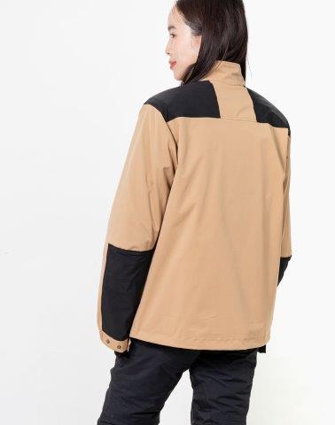 取寄 ウインドストップライトジャケット ベージュ WSサイズ PJ-24209 パワーエイジ