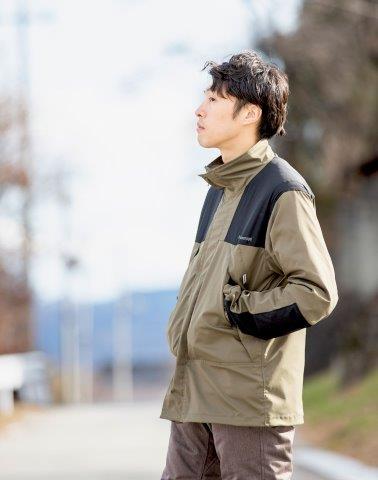 ウインドストップライトジャケット オリーブ XXLサイズ PJ-24209 パワーエイジ