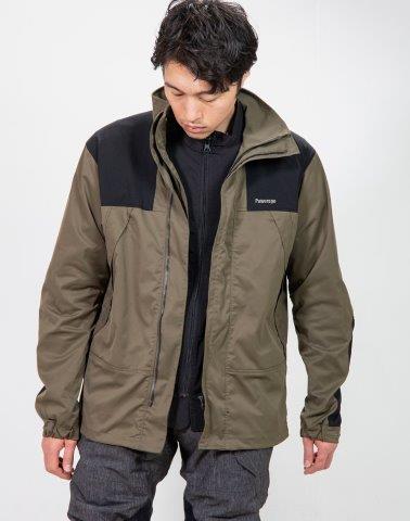 ウインドストップライトジャケット オリーブ XXLサイズ PJ-24209 パワーエイジ