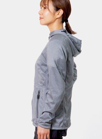 取寄 イージーライドパーカー グレイッシュホワイト WM(レディースM)サイズ PJ-25103 パワーエイジ