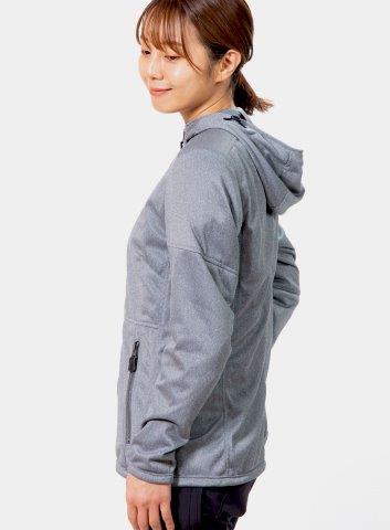取寄 イージーライドパーカー グレー WL(レディースL)サイズ PJ-25103 パワーエイジ