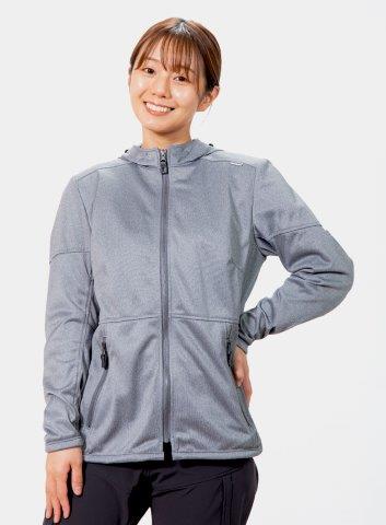 イージーライドパーカー グレー WM(レディースM)サイズ PJ-25103 パワーエイジ