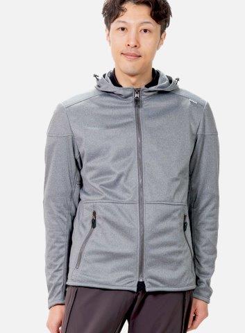 イージーライドパーカー グレイッシュホワイト XLサイズ PJ-25103 パワーエイジ