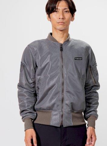 MA-1サマーライダース ブラック XLサイズ PJ-25109 パワーエイジ