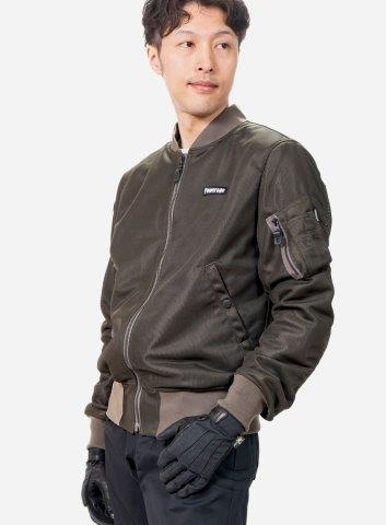 取寄 MA-1サマーライダース オリーブ Lサイズ PJ-25109 パワーエイジ